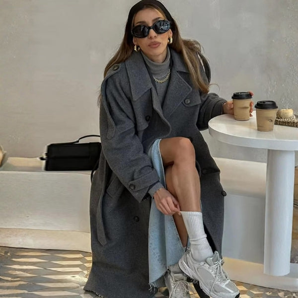Kim's | Aspen Belted Longline Coat