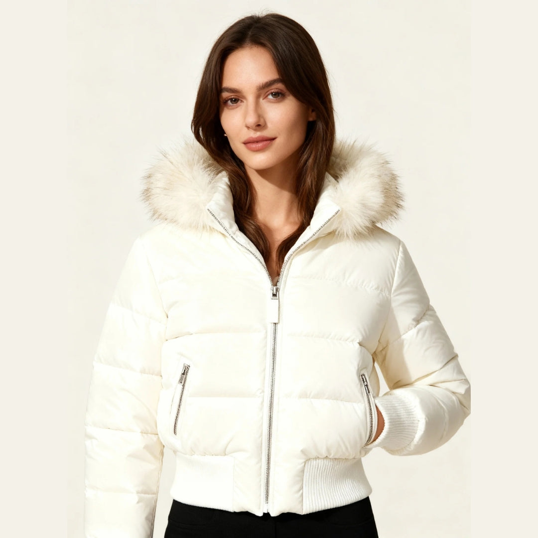 Kim's | Aspen Faux-Fur Hooded Puffer Jacket