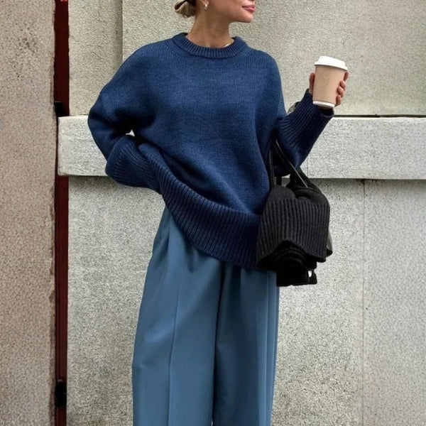 Kim's | Oslo Oversized Knit Women's Dropped Shoulder Sweater