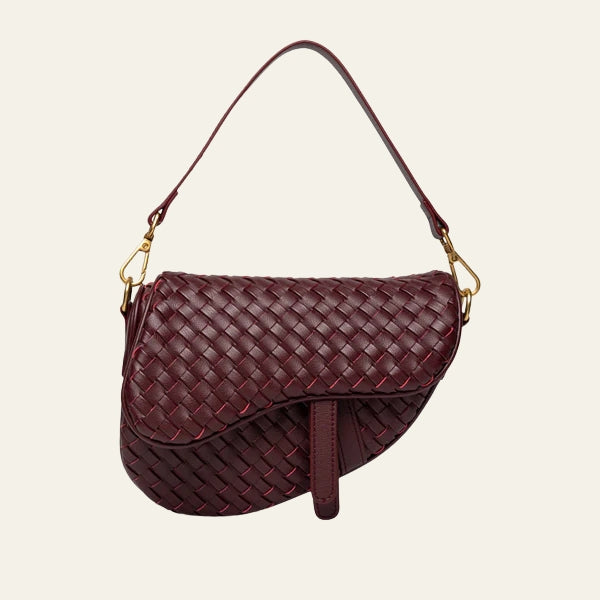 Kim's | Ravello Woven Flap Shoulder Bag | Compact Shoulder Bag