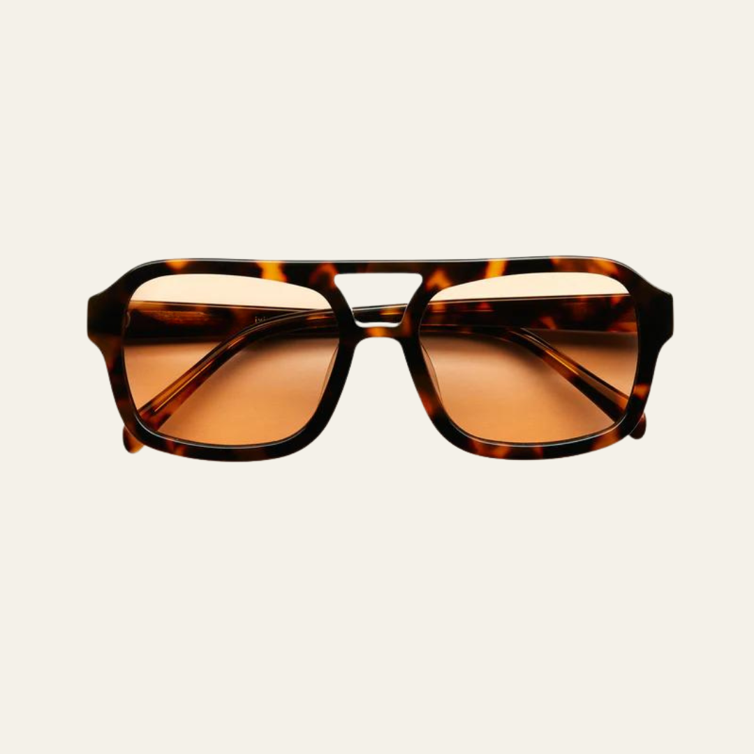 Kim's | Monaco Tortoiseshell Square Sunglasses