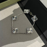 CLOVER | Silver Bracelet