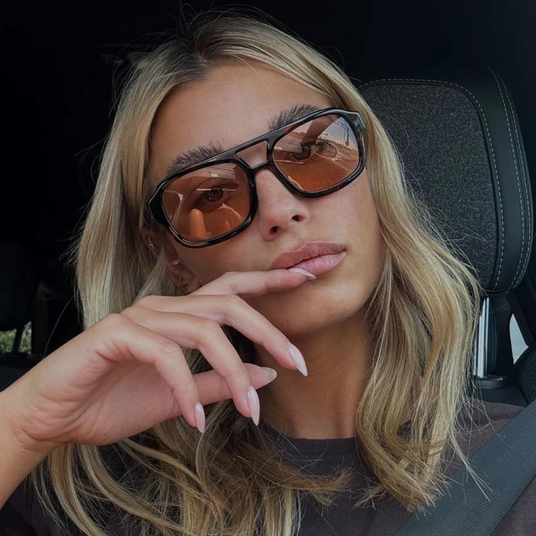 Kim's | Monaco Tortoiseshell Square Sunglasses