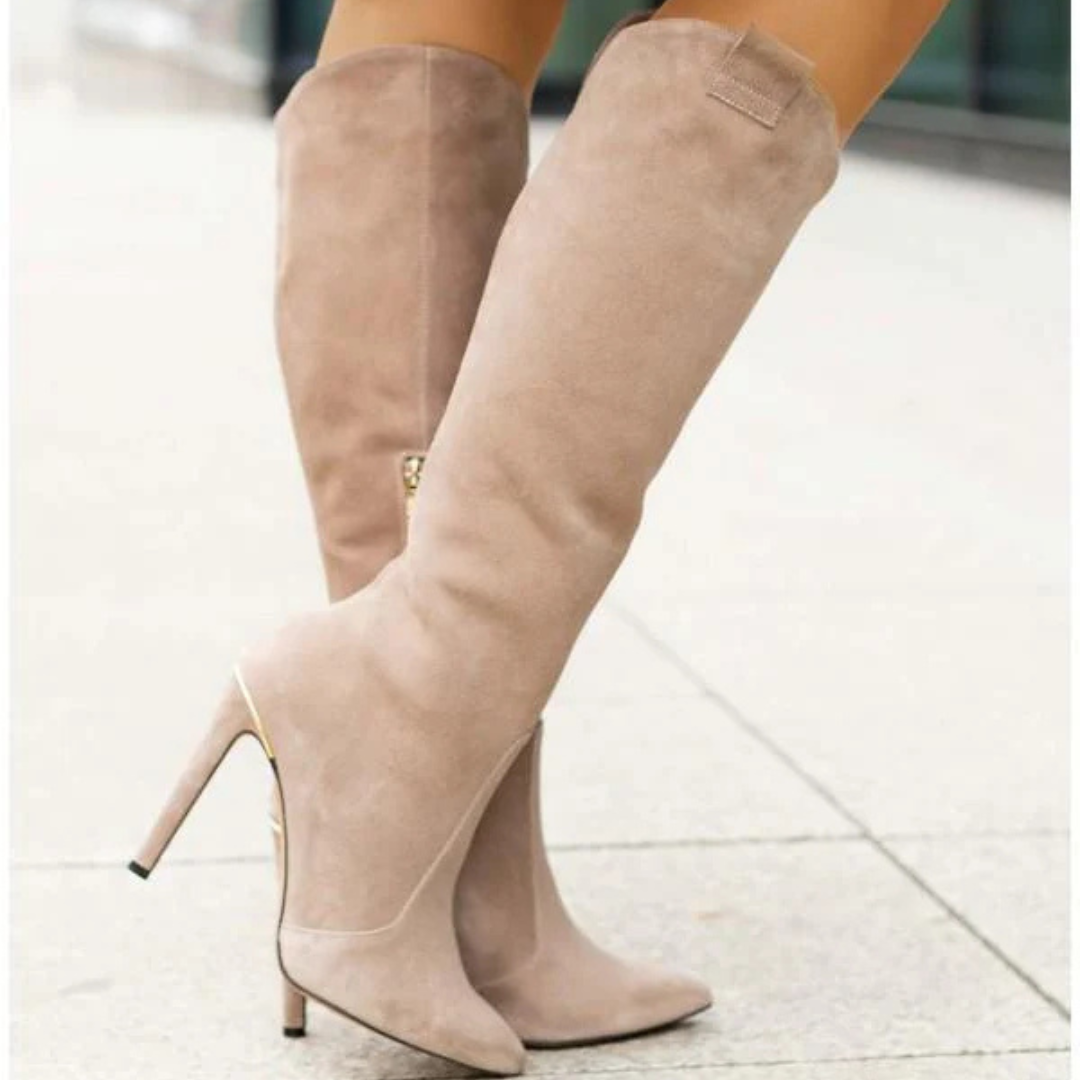 Kim's | Siena Suede Knee-High Boots