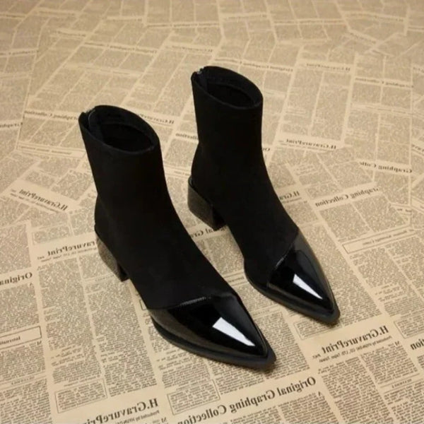 Kim's | Vienna Two-Tone Ankle Boots