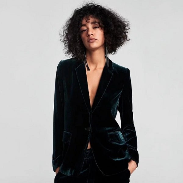 Kim's | Verona Velvet-Touch Blazer