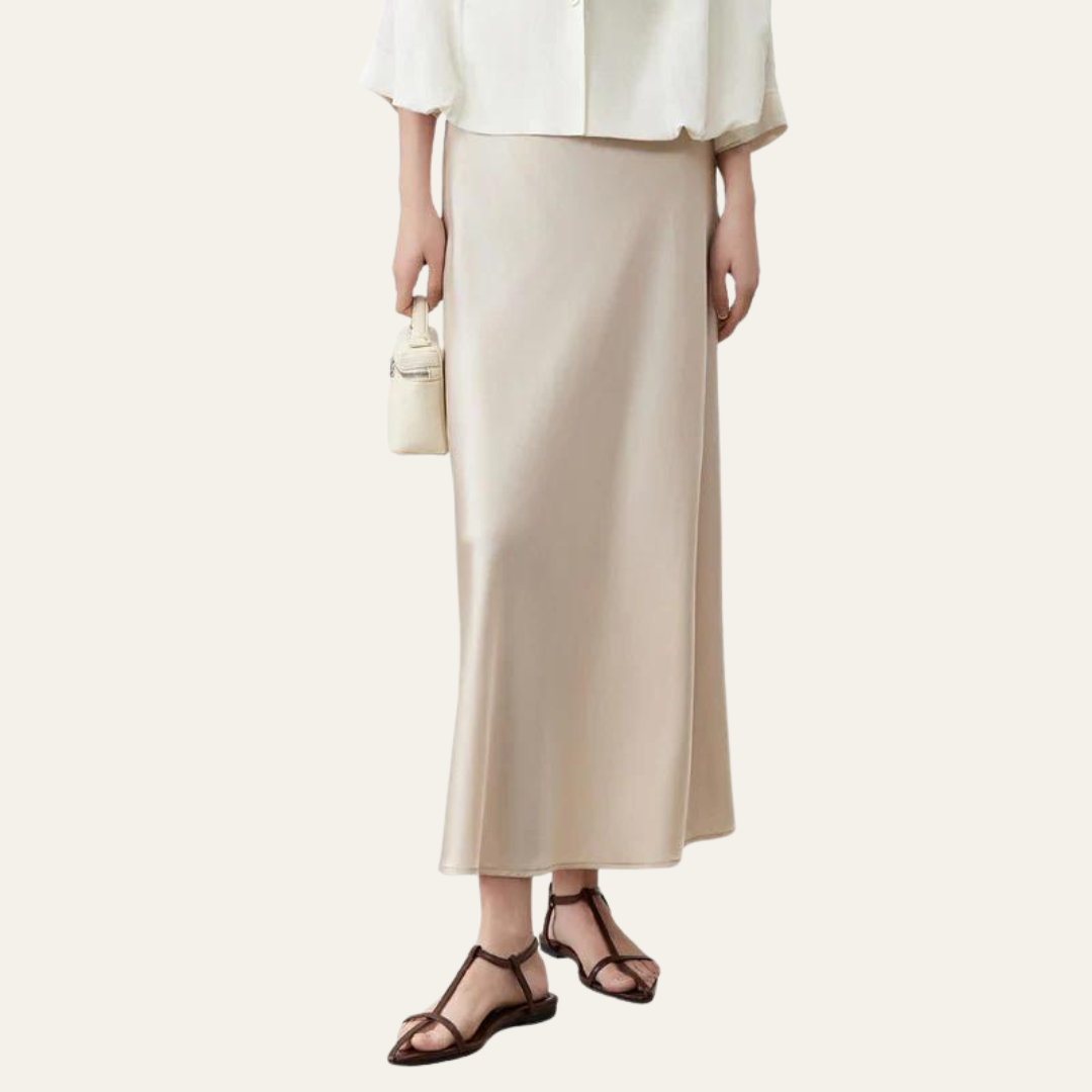 Kim's | Verona Silk Women's Midi Skirt