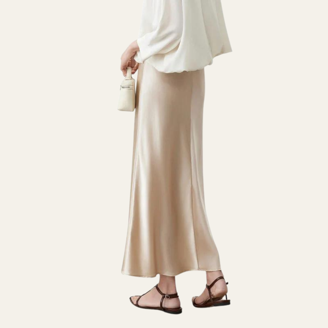 Kim's | Verona Silk Women's Midi Skirt