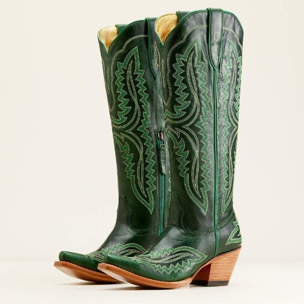 Kim's | Sedona Embroidered Leather Boot | Western Tall Boot