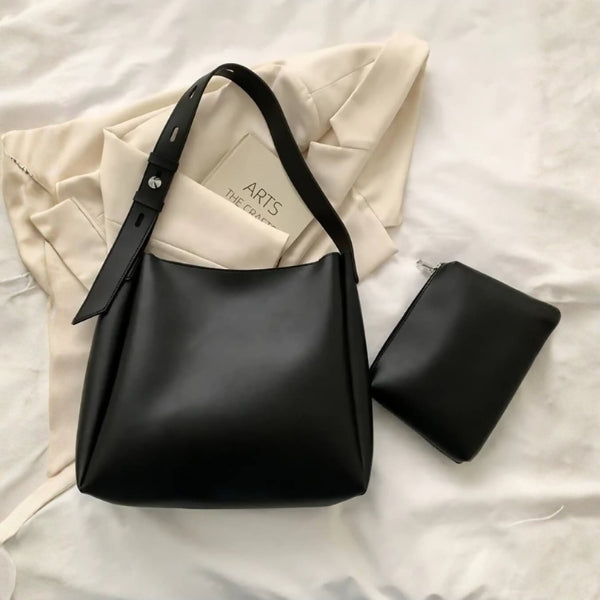 Kim's | Portofino Vegan Leather Shopper Bag | Spacious Carryall