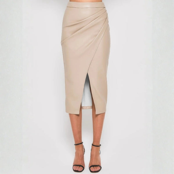 Kim's | Vienna Split Women's Wrap Midi Skirt