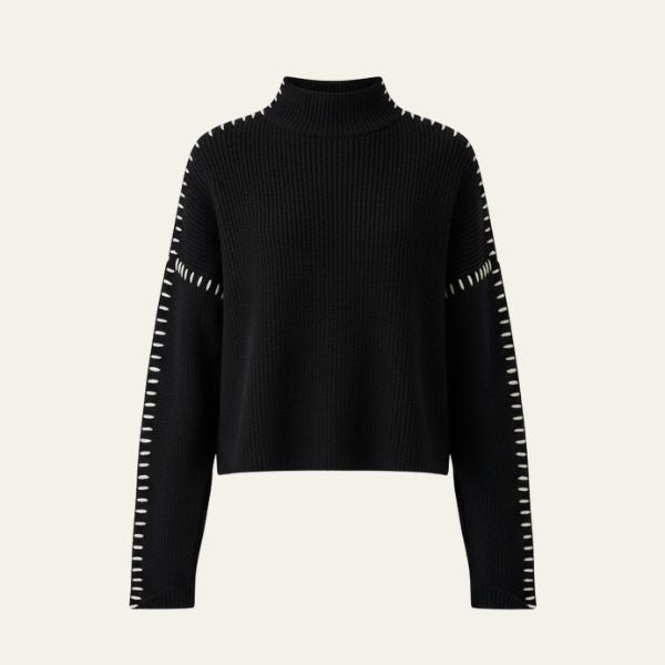 Kim's | Renley Stitched Ribbed Sweater
