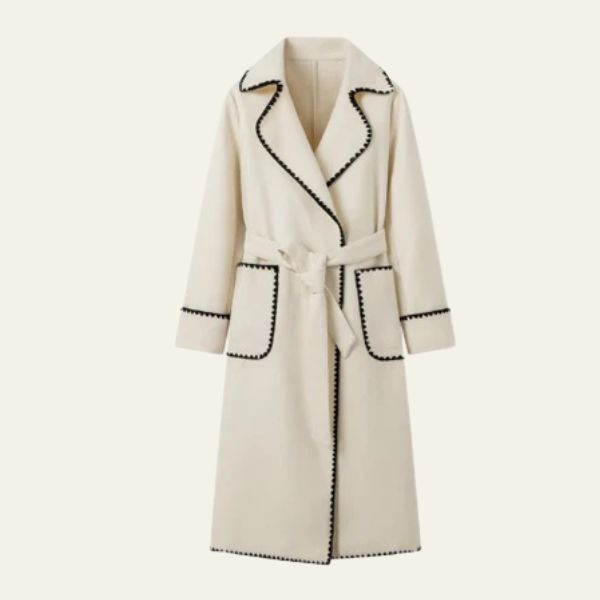 Kim's | Novare Stitched Belted Coat