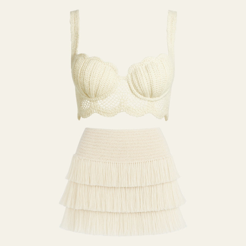 Kim's | Heidi Crochet Two-Piece Set