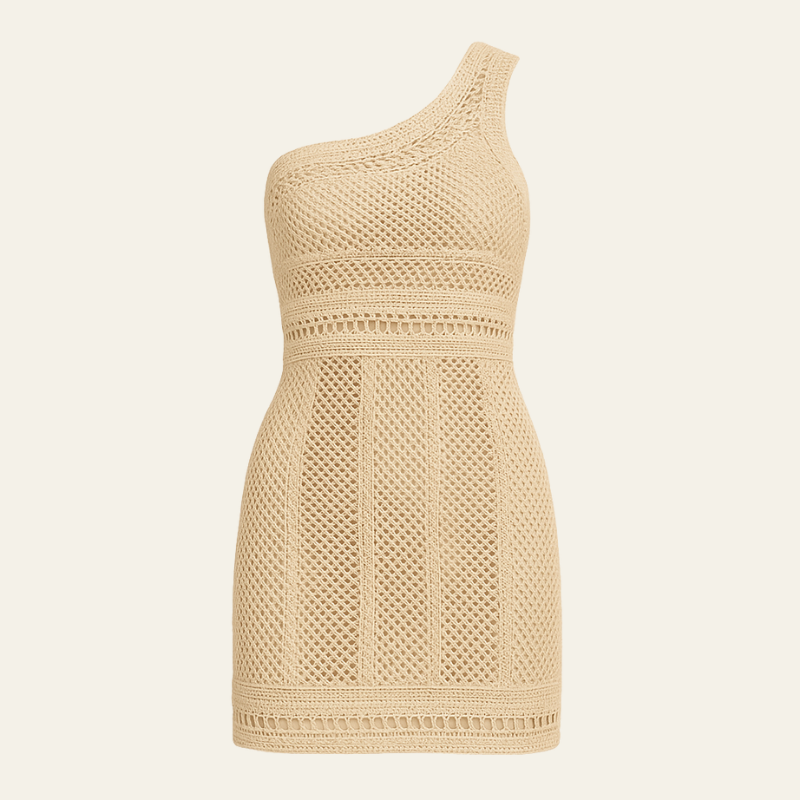 Kim's | Livorno Crochet Mini | Open-Knit Dress