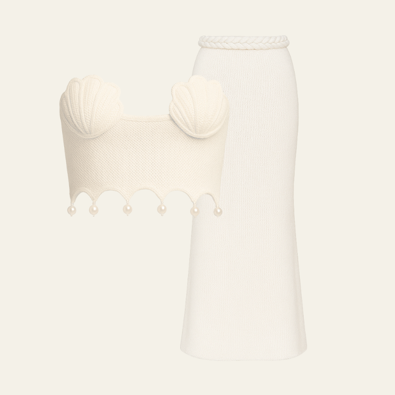 Kim's | Marlene Crochet Two-Piece Set