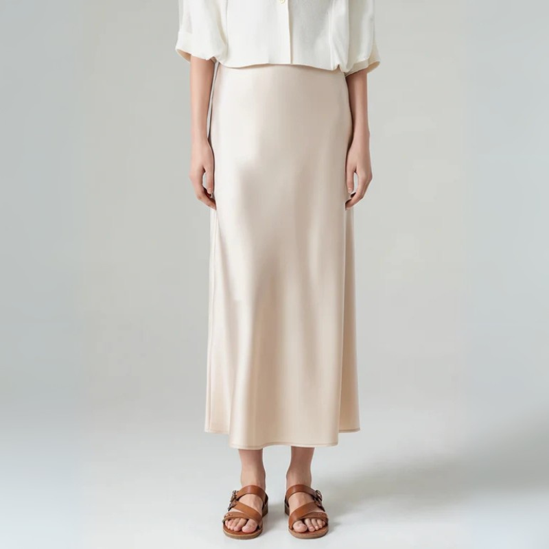 Kim's | Verona Silk Women's Midi Skirt