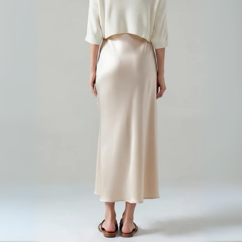 Kim's | Verona Silk Women's Midi Skirt