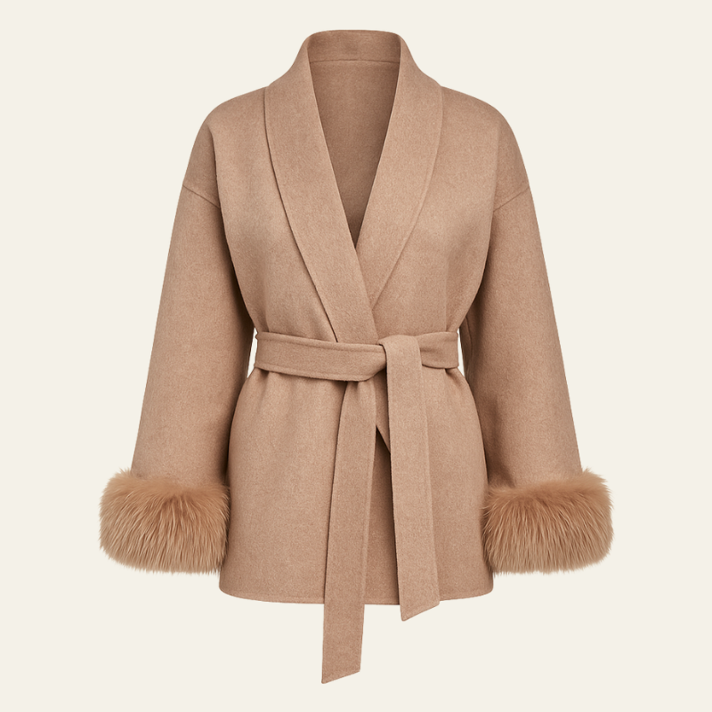 Kim's | Verona Wool Wrap Coat