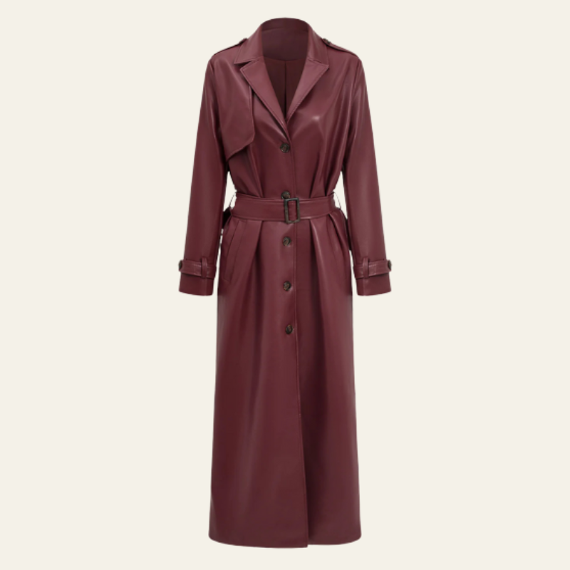 Kim's | Milan Belted Longline Trench Coat