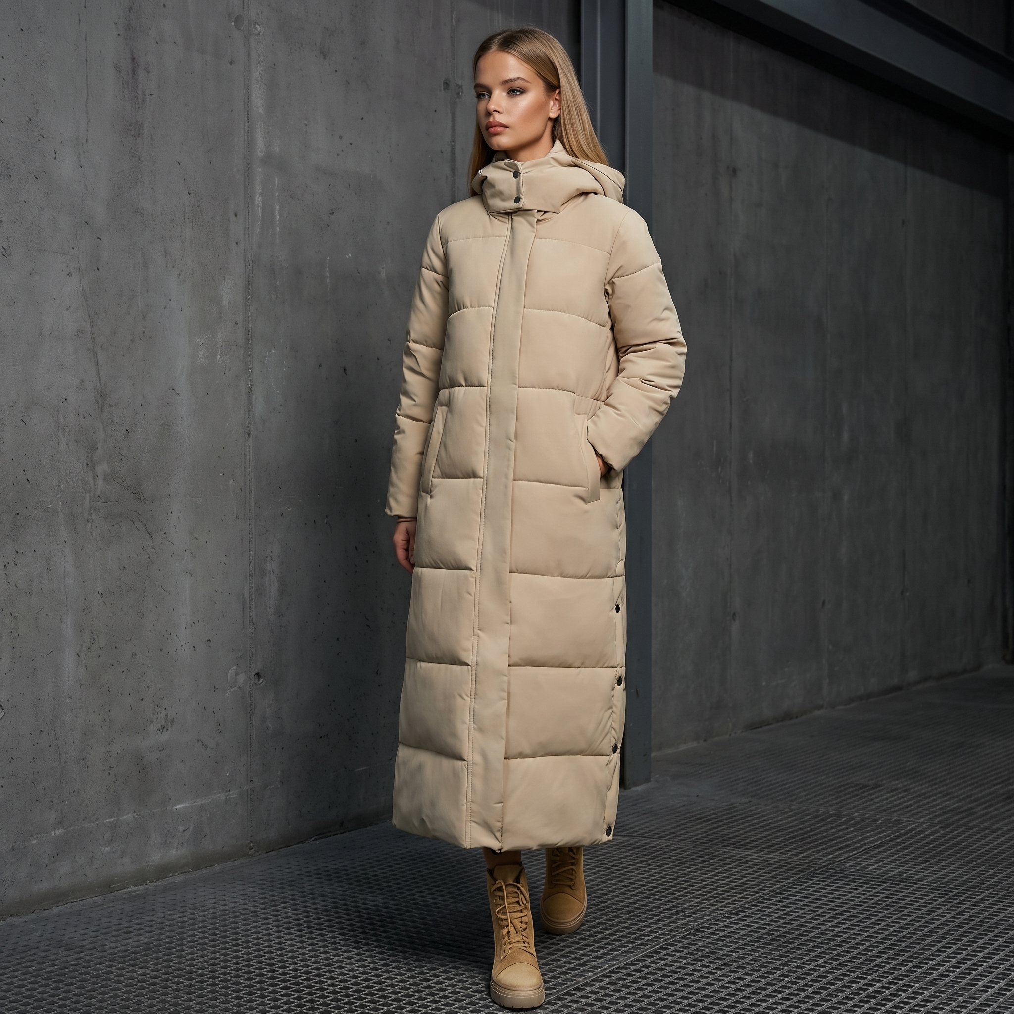KIM'S | WOMEN'S PUFFER COAT | LONGLINE | QUILTED
