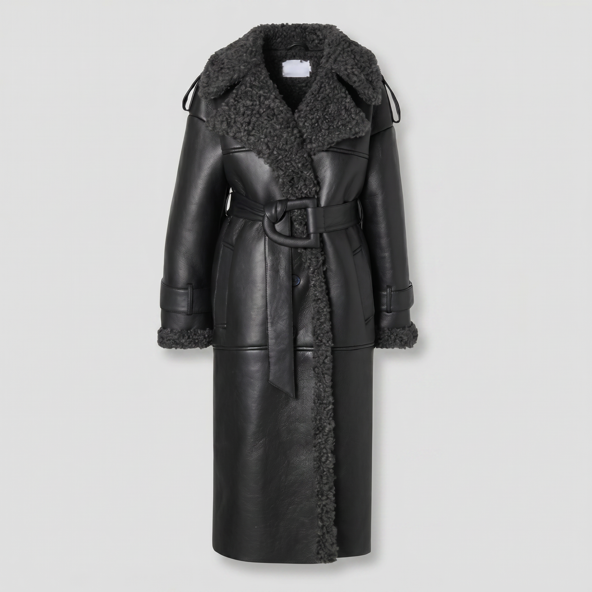 KIM'S | WOMEN'S COAT | LONGLINE | SHEARLING STYLE