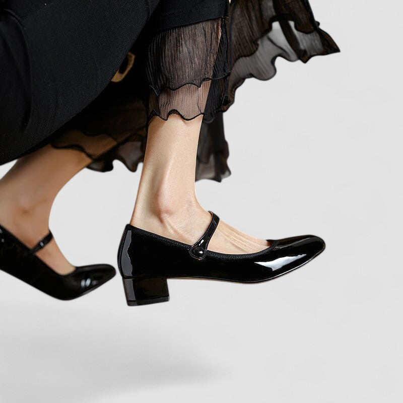 Mayzhera | Mary Jane Flat Shoes
